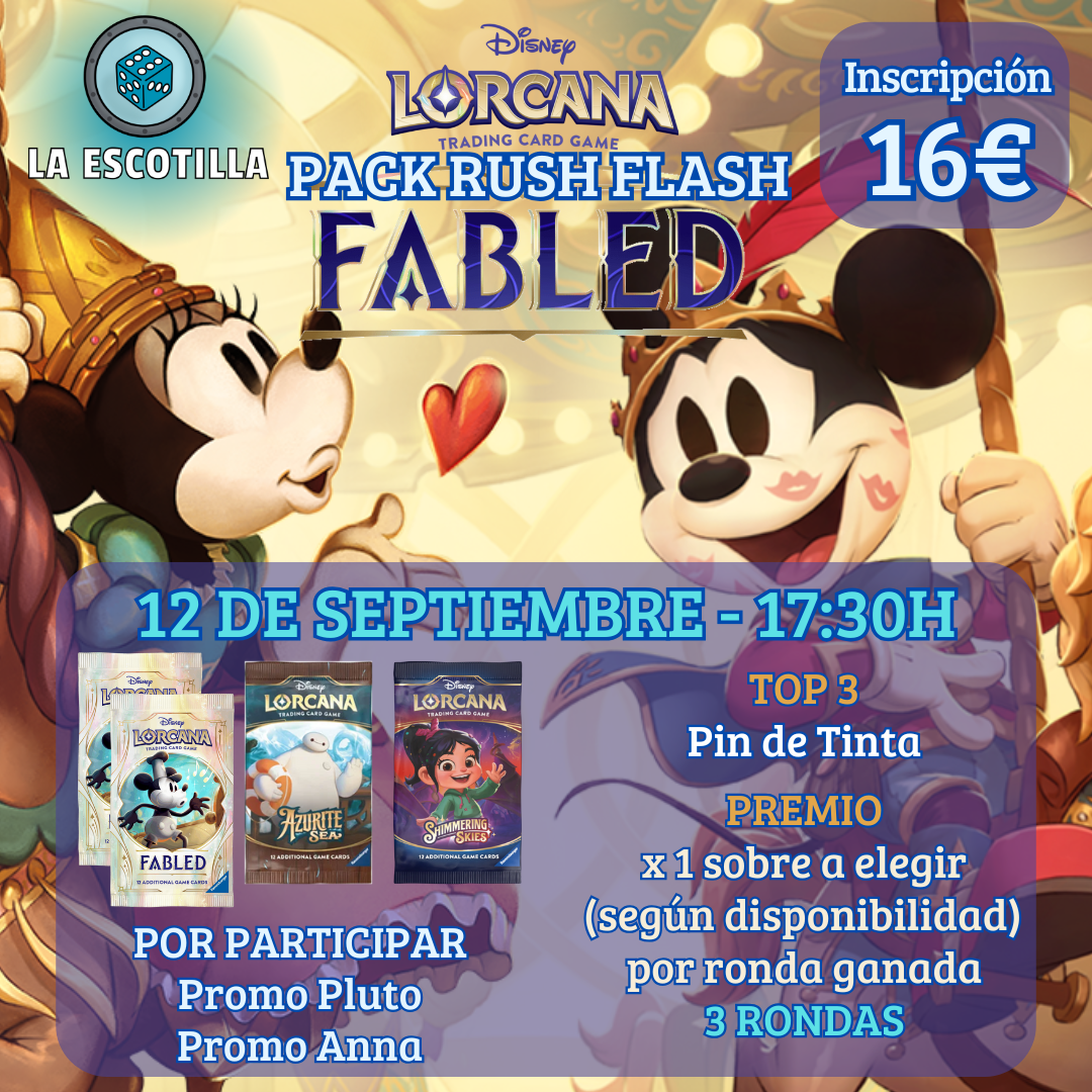[EVENTO] Pack Rush Flash Fabled