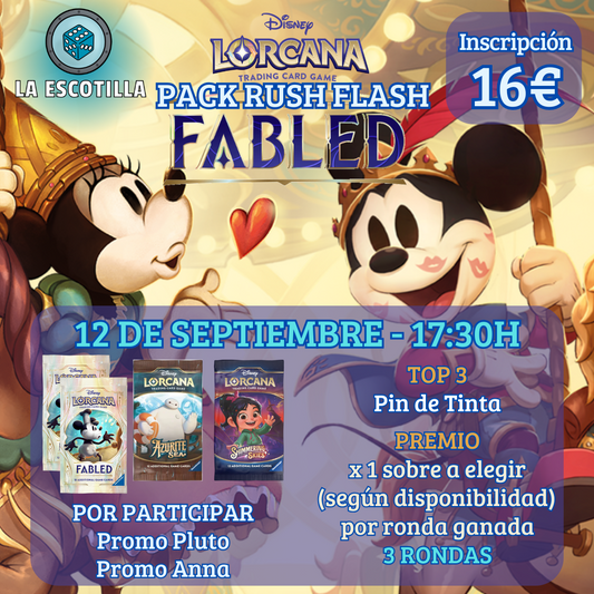 [EVENTO] Pack Rush Flash Fabled