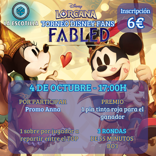 [EVENTO] Torneo Disney Fans Fabled