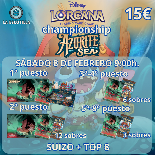 Lorcana Championship Azurite Sea