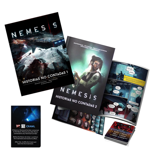 Némesis - Pack Historias No Contadas 1 + 2 + "Crawl Deck" ed. KS (castellano)