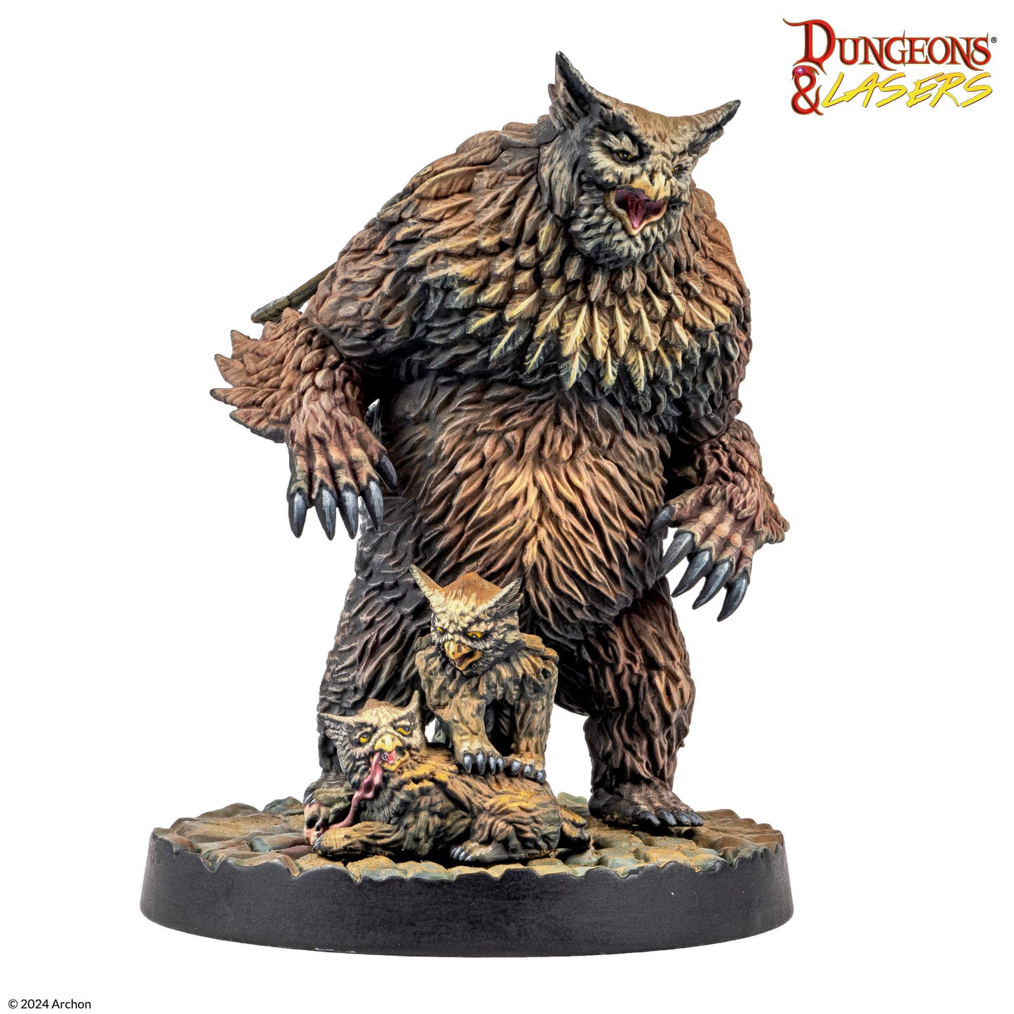 Dungeons & Lasers: Owlbear Family