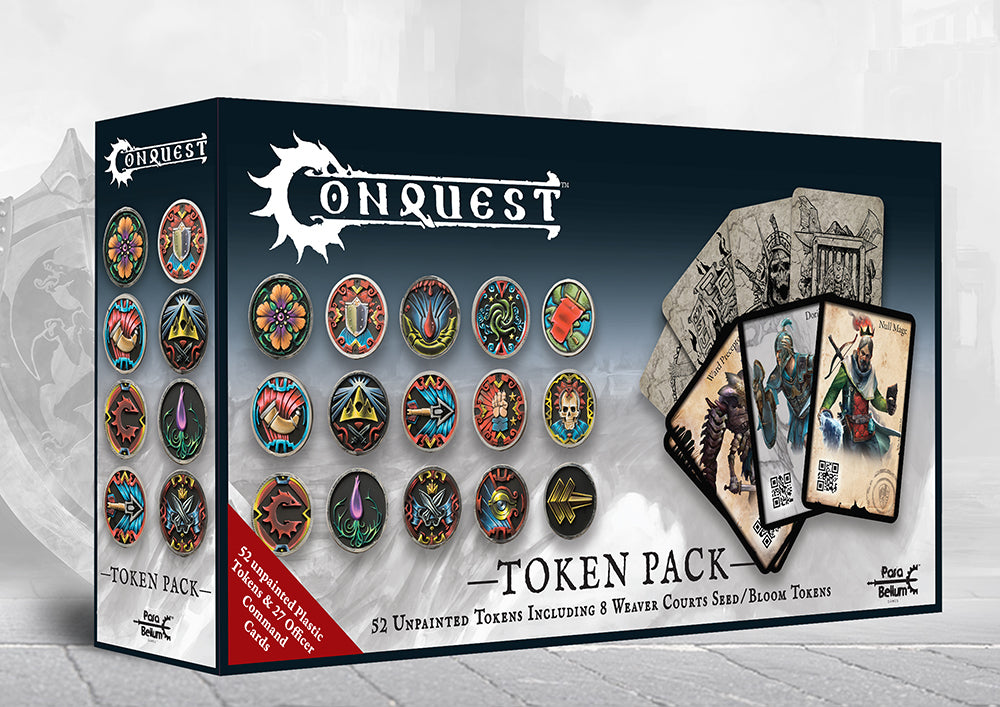 Conquest Token And Card Set Para Bellum Conquest Wargame