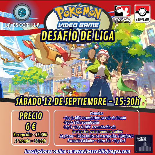 [EVENTO] Pokémon Video Game - Desafío de Liga 12 de Septiembre