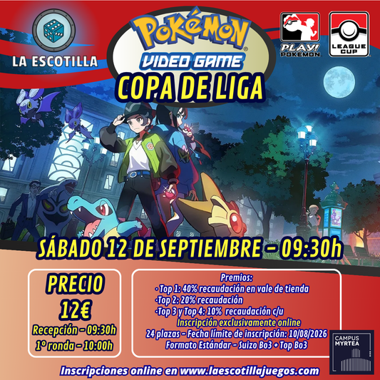 [EVENTO] Pokémon Video Game - Copa de Liga 12 de Septiembre