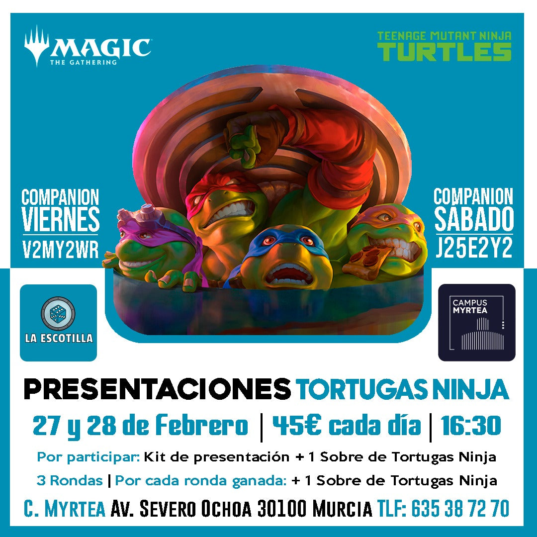[EVENTO] Presentación - Teenage Mutant Ninja Turtles