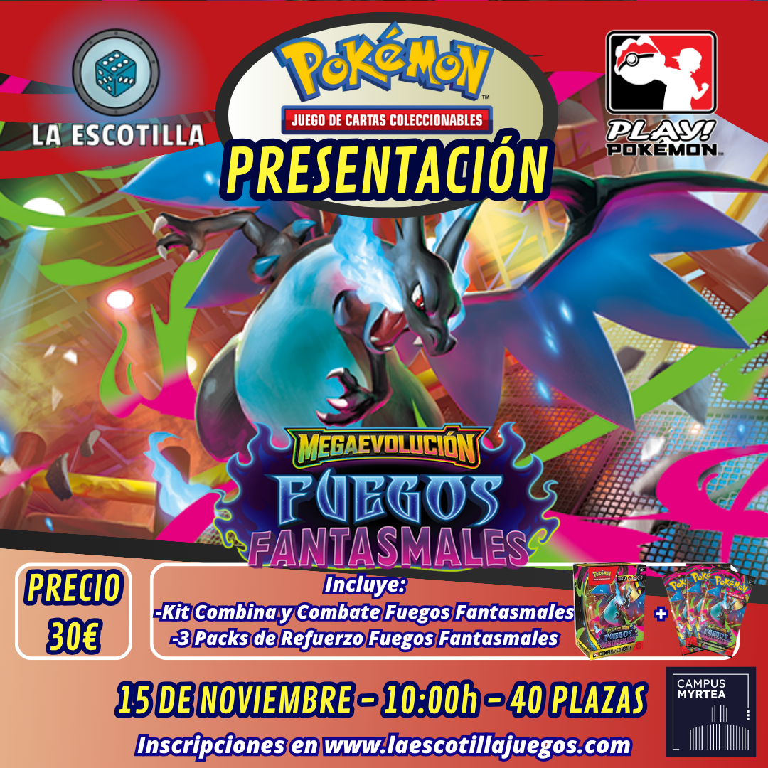[EVENTO] Pokémon TCG - Presentación Fuegos Fantasmales