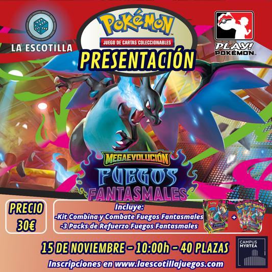 [EVENTO] Pokémon TCG - Presentación Fuegos Fantasmales
