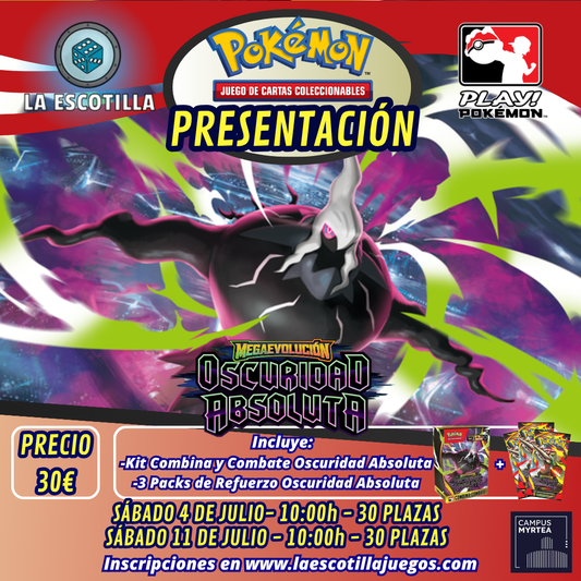 [EVENTO] Pokémon TCG - Presentación Oscuridad Absoluta