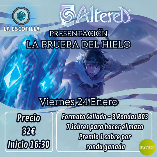 [EVENTO] Presentación Altered La prueba del hielo