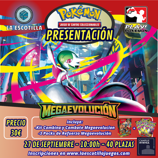 [EVENTO] Pokémon TCG - Presentación Megaevolución