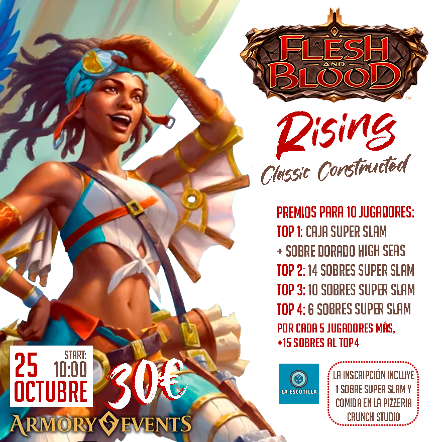[EVENTO] 1º Torneo RISING Flesh & Blood