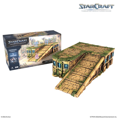 Starcraft: Lost Temple Ramp, Tabletop Miniature Game, Archon Studio, Wargame
