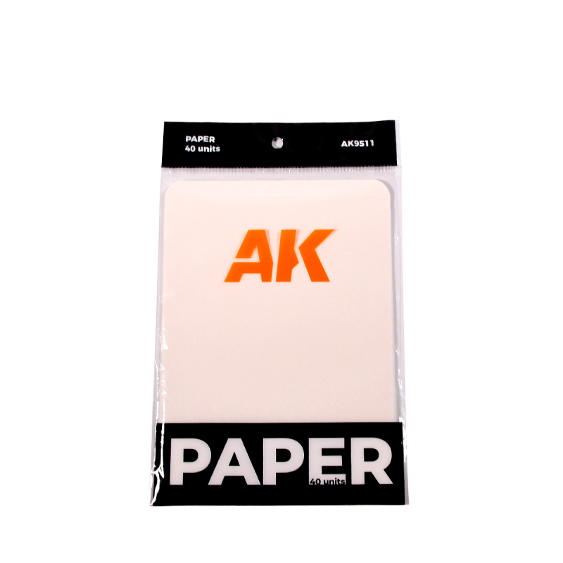 Recambios de papel para Paleta Húmeda de AK (40uds)