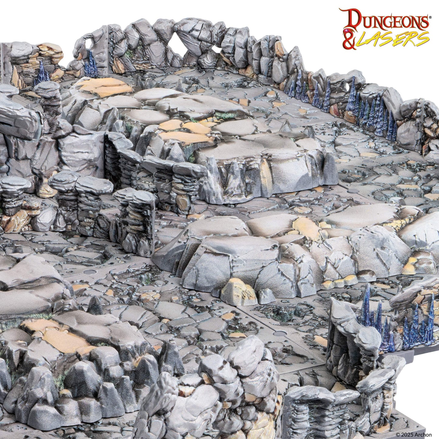 [PREPEDIDO] Dungeons & Lasers: Rocky Caves: Pre-Painted