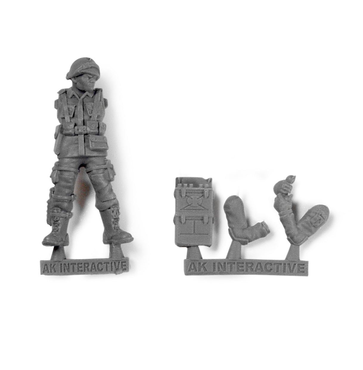 US Airborne Division D-Day - Wargame starter set 14 colors + exclusive figure