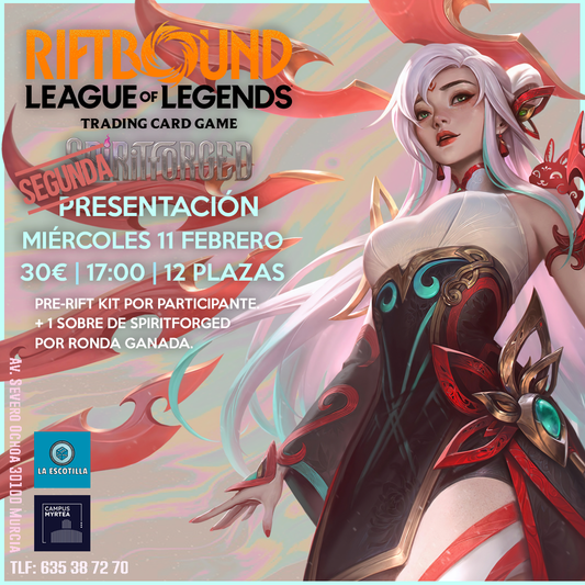 [EVENTO] 2ª Presentación Riftbound Spiritforged 11/2/26