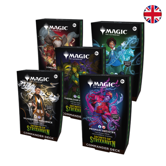 Secretos de Strixhaven - Mazos de commander (Inglés)