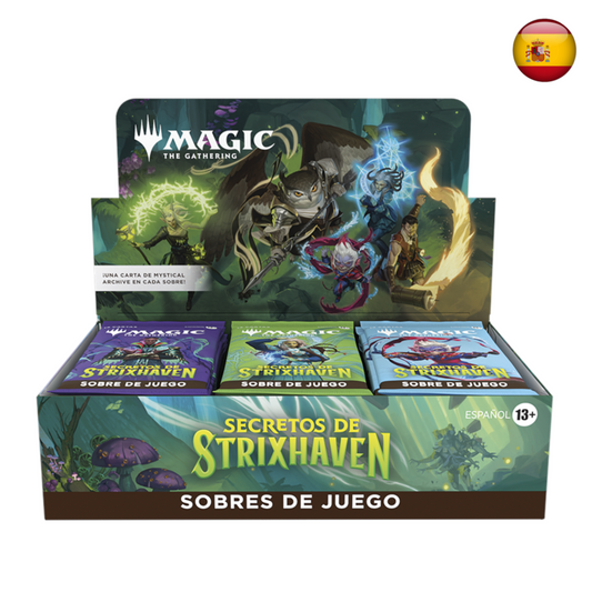 Secretos de Strixhaven - Caja de sobres de juego (Español)