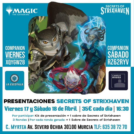 [EVENTO] Presentación - Secretos de Strixhaven