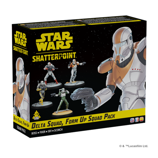 [PREPEDIDO] Star Wars: Shatterpoint - Delta Squad, Form Up Squad Pack
