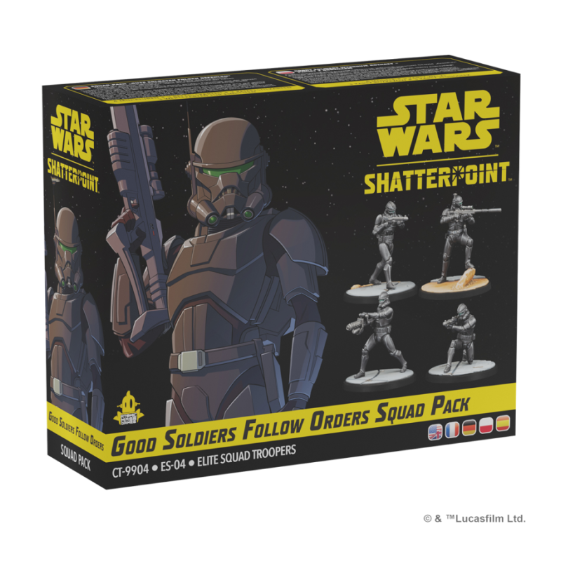 Star Wars: Shatterpoint - Good Soldiers Follow Orders Squad Pack