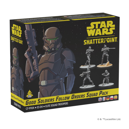 Star Wars: Shatterpoint - Good Soldiers Follow Orders Squad Pack