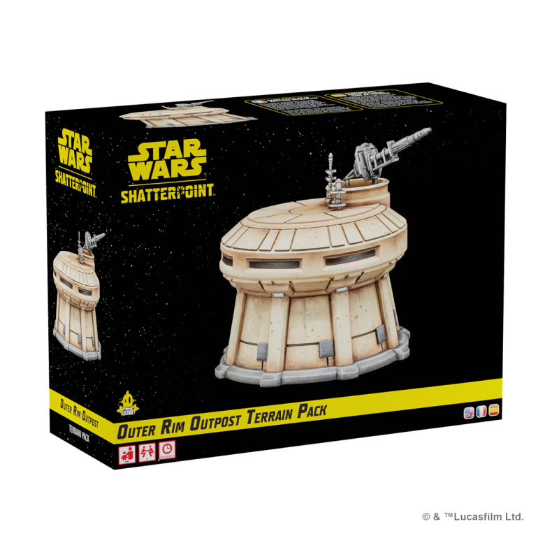 [PREPEDIDO] Star Wars: Shatterpoint - Outer Rim Outpost Terrain Pack