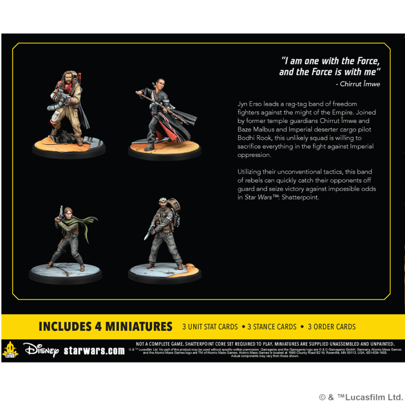 [PREPEDIDO] Star Wars: Shatterpoint - This Is Rogue One Squad Pack