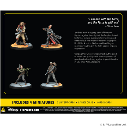 [PREPEDIDO] Star Wars: Shatterpoint - This Is Rogue One Squad Pack