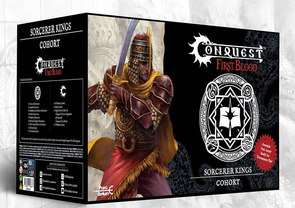 [PREPEDIDO] Sorcerer Kings: Conquest First Blood Cohort Starter Set