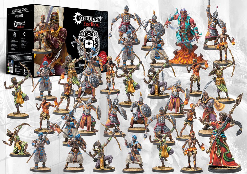[PREPEDIDO] Sorcerer Kings: Conquest First Blood Cohort Starter Set