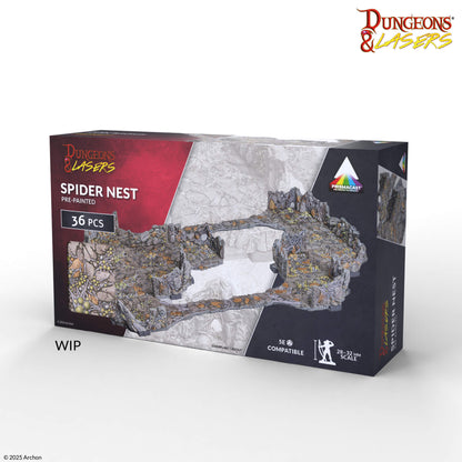 [PREPEDIDO] Dungeons & Lasers: Spider Nest: Pre-Painted