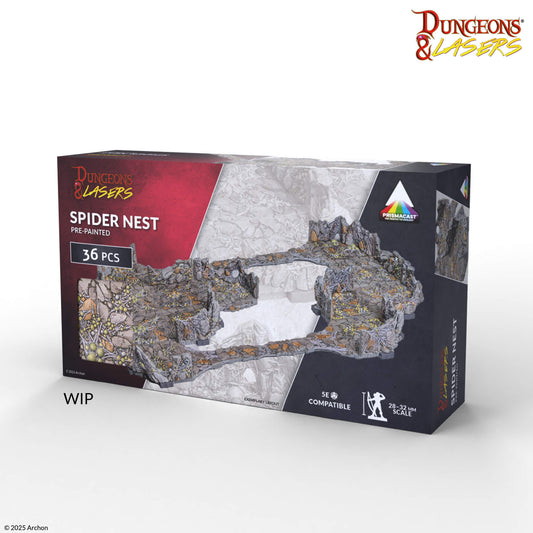 [PREPEDIDO] Dungeons & Lasers: Spider Nest: Pre-Painted