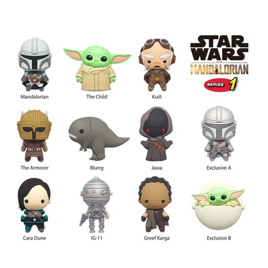 Llaveros - Star Wars Mandalorians Series 1
