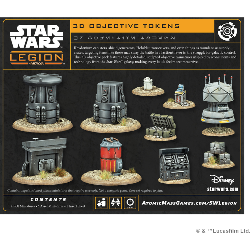 [PREPEDIDO] 3D Objective Tokens