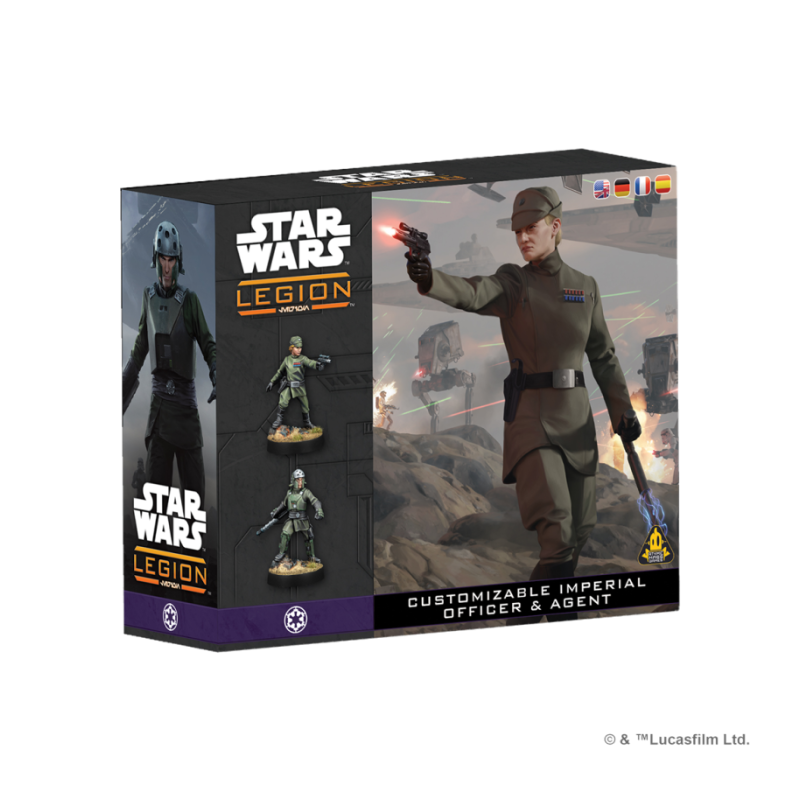 [PREPEDIDO] Customizable Imperial Officer & Agent
