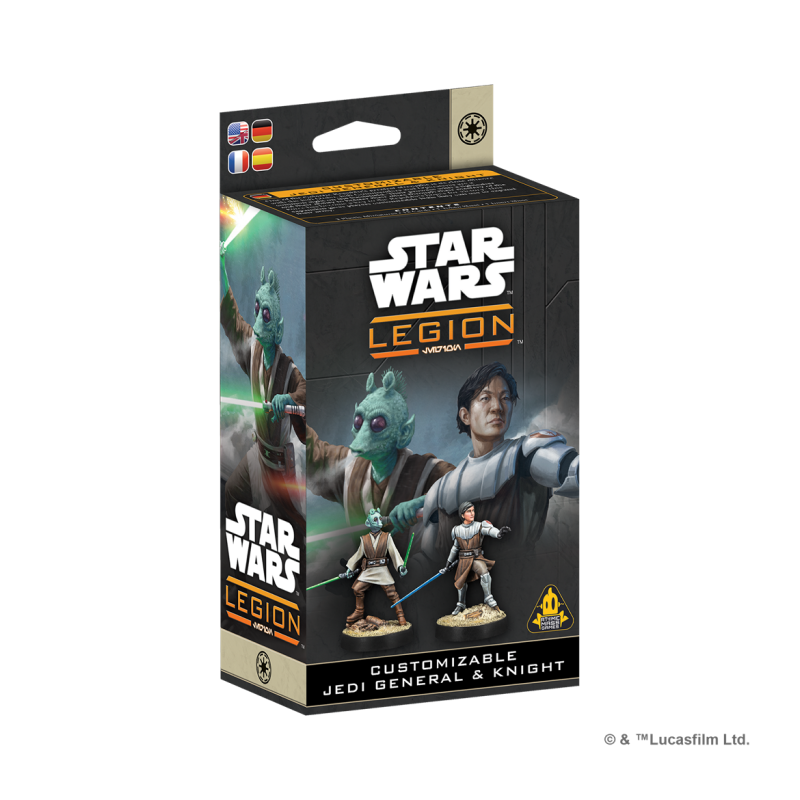 [PREPEDIDO] Customizable Jedi General & Knight