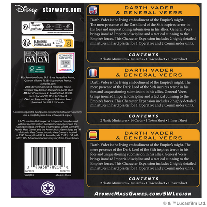 [PREPEDIDO] Darth Vader & General Veers