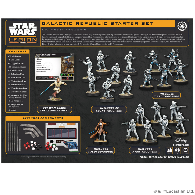 [PREPEDIDO] Galactic Republic Starter Set