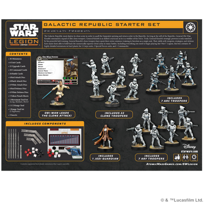 [PREPEDIDO] Galactic Republic Starter Set