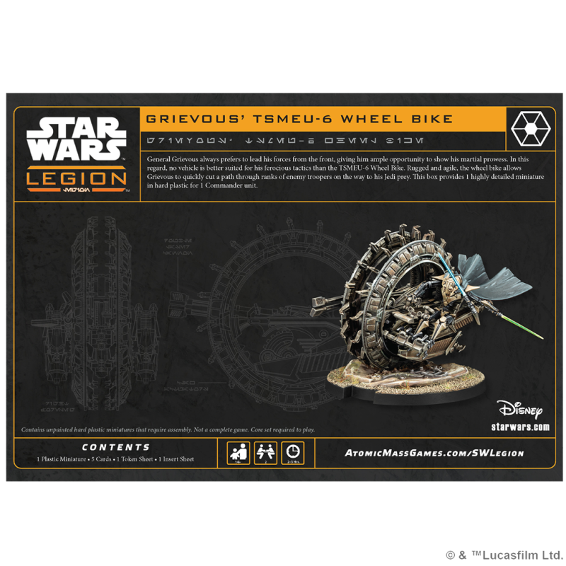 [PREPEDIDO] General Grievous' TSMEU-6 Wheel Bike