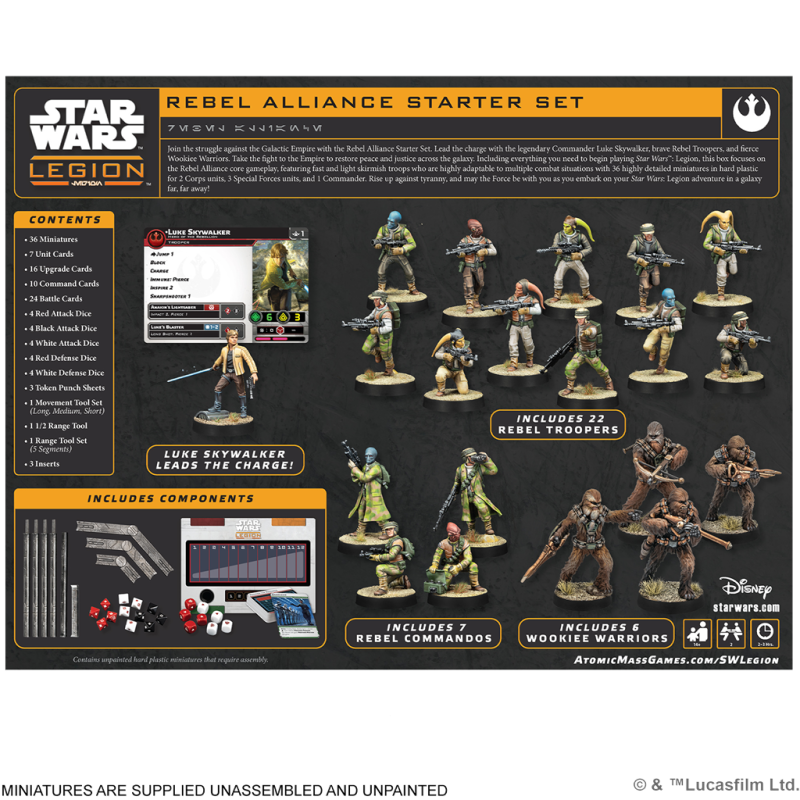 [PREPEDIDO] Rebel Alliance Starter Set