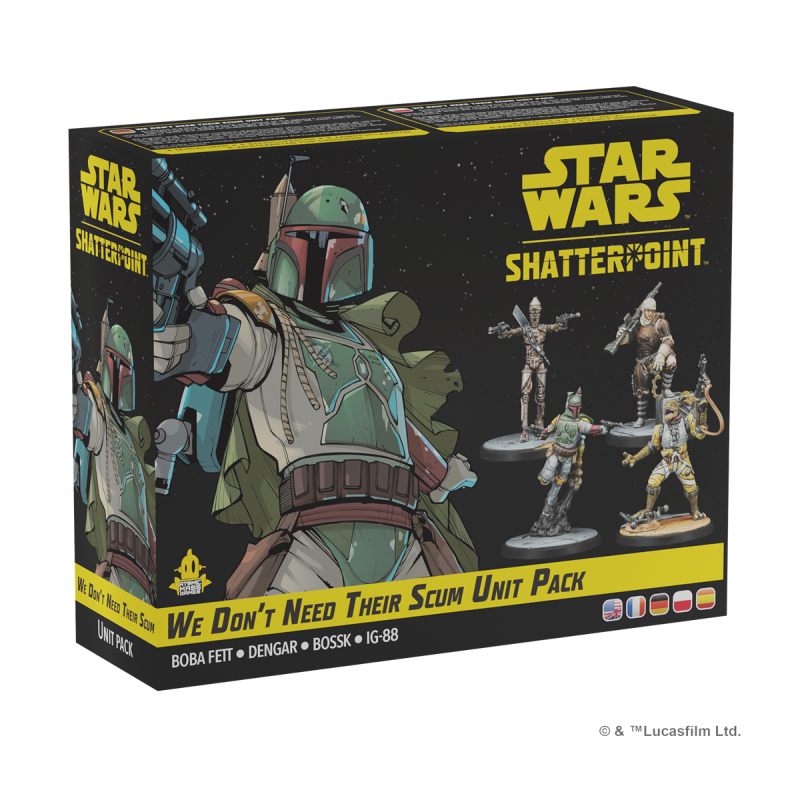 [PREPEDIDO] Star Wars: Shatterpoint - We Don’t Need Their Scum Squad Pack