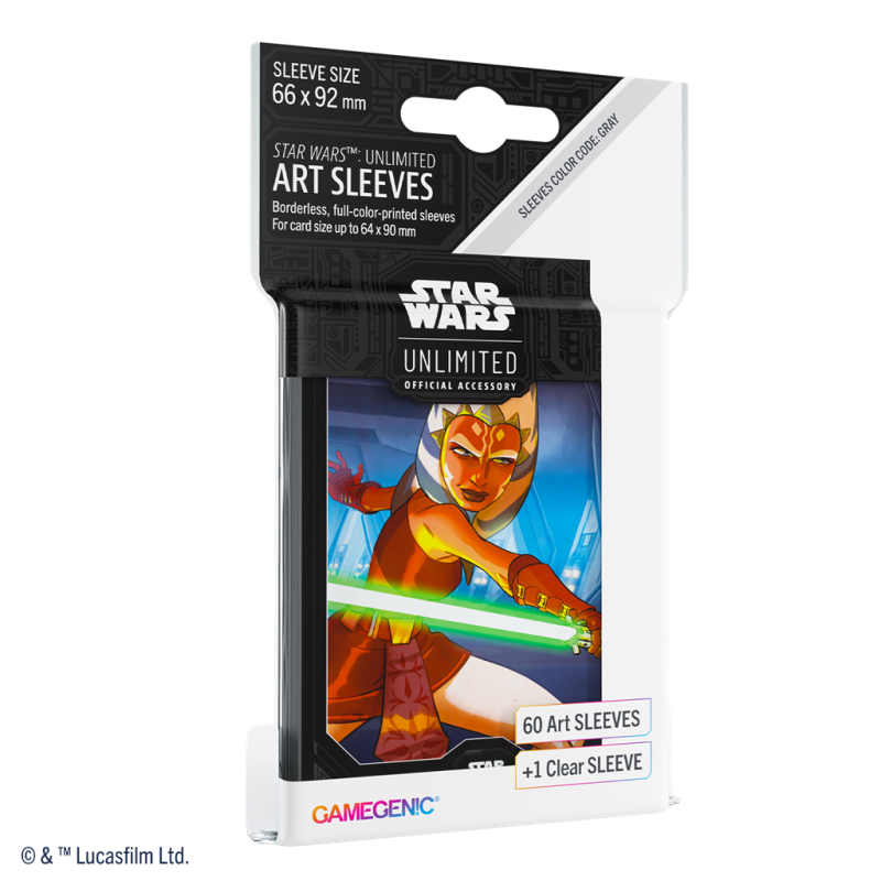 [PREPEDIDO] Gamegenic - Star Wars Unlimited - Art Sleeves Ahsoka Tano