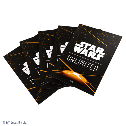 [PREPEDIDO] Gamegenic - Star Wars Unlimited - Art Sleeves Card Back Orange