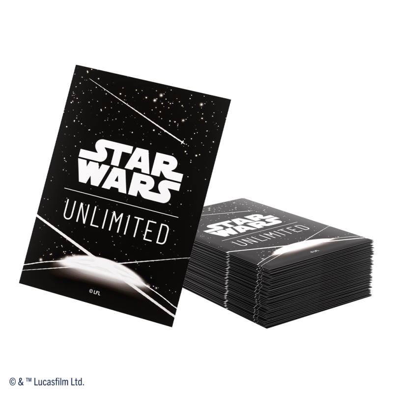 Gamegenic - Star Wars Unlimited - Art Sleeves Card Back White