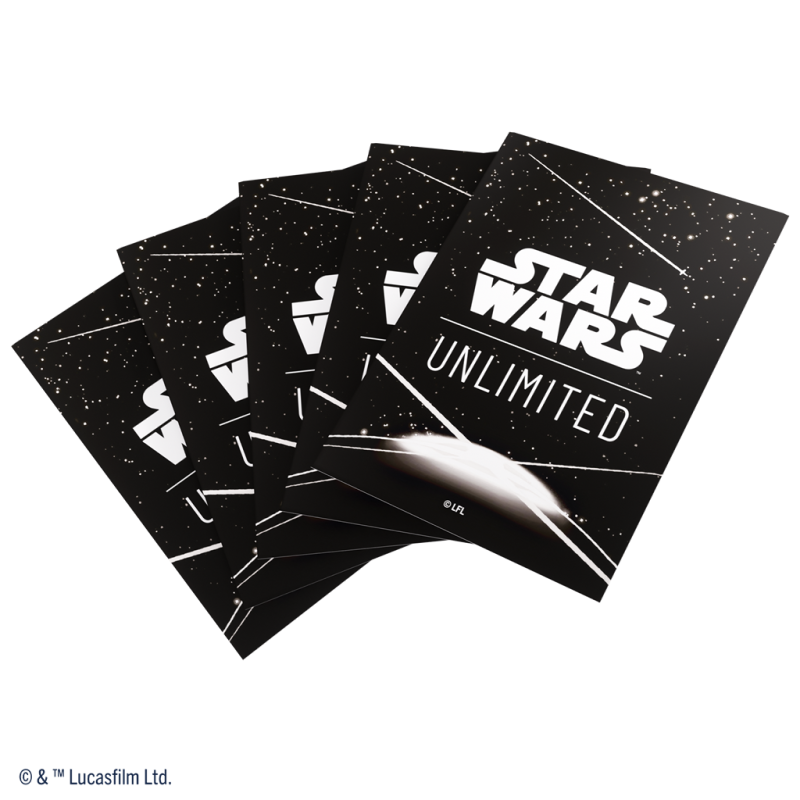 Gamegenic - Star Wars Unlimited - Art Sleeves Card Back White