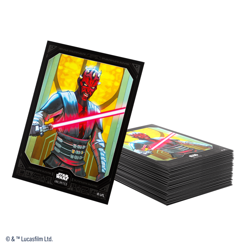 [PREPEDIDO] Gamegenic - Star Wars Unlimited - Art Sleeves Darth Maul