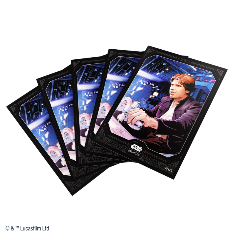 [PREPEDIDO] Gamegenic - Star Wars Unlimited - Art Sleeves Han Solo